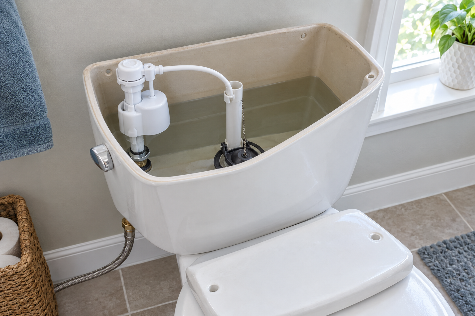 How to fix or replace a toilet fill valve post thumbnail image