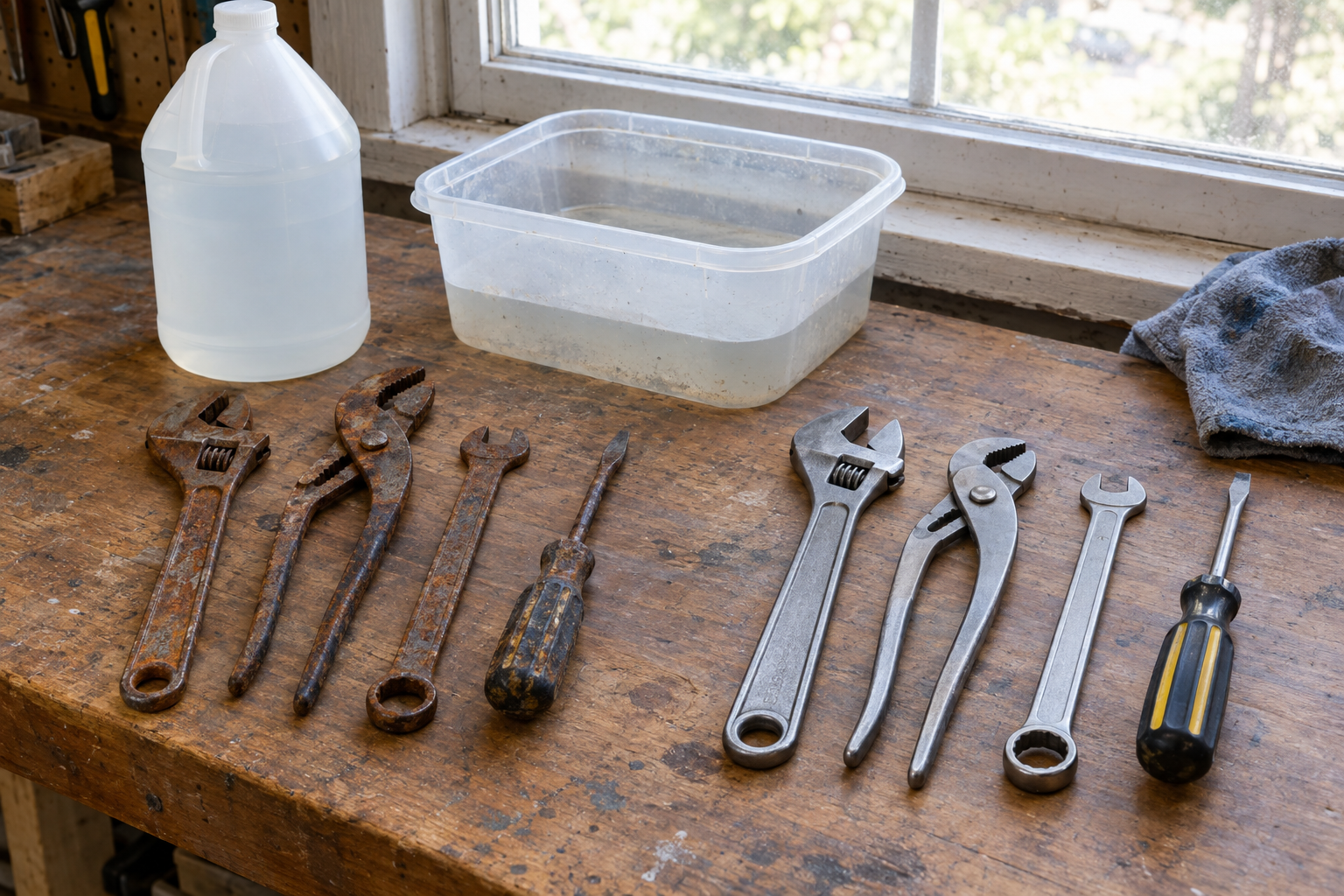 How to remove rust with white vinegar post thumbnail image